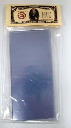 Armored Brand USA Currency Protector - Modern Size, 5 count Pack