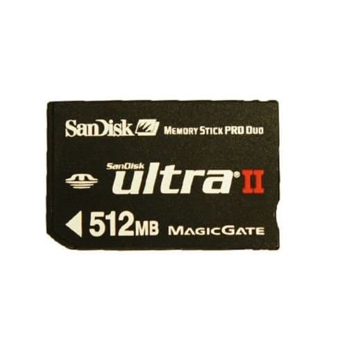 New Sandisk 512MB MS Memory stick Pro Duo Ultra speed Flash Card PN SDMSPDH-512