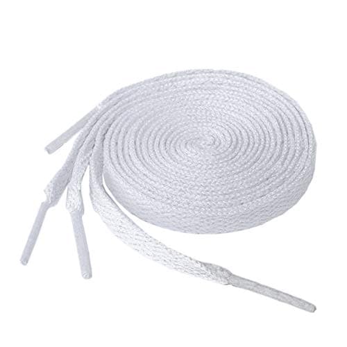 KURISETFlat Shoelaces Sneaker Shoe Lace (2 Pair) Flat Shoe String - For Canvas Sneaker Athletic Tennis Shoelace Replacements