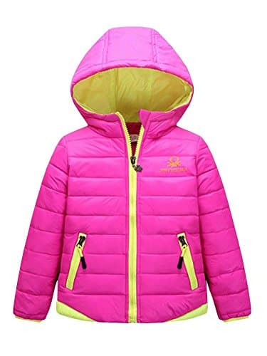 Wxian Children's Hooded Lightweight Two Pockets Down Jacket