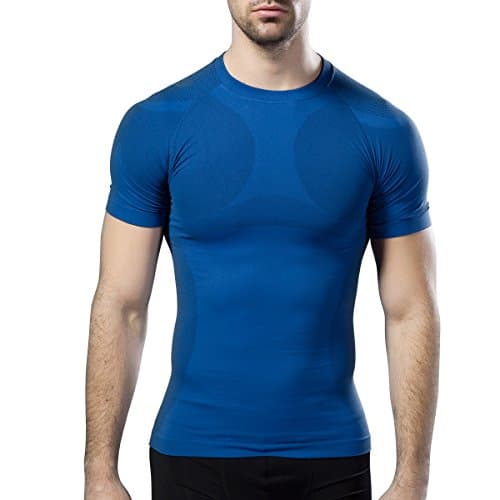 Gynecomastia Compression Hide Man Moobs Abdomen Slimming Chest Binders T-Shirt