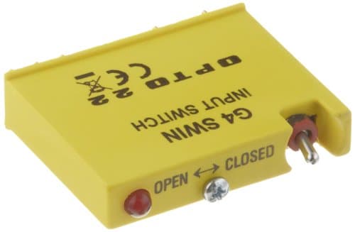Opto 22 G4SWIN G4 Digital Input Switch, 5, 15, 24 VDC Logic, 4000 Volts I/O Isolation
