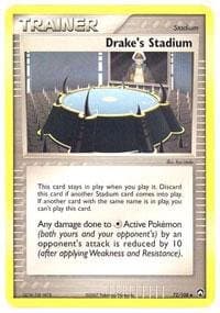 Pokemon - Drake's Stadium (72) - EX Power Keepers
