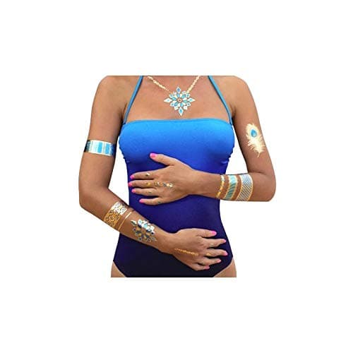 Temporary Body Tattoos - Designed in Bali (Blue Marlin)