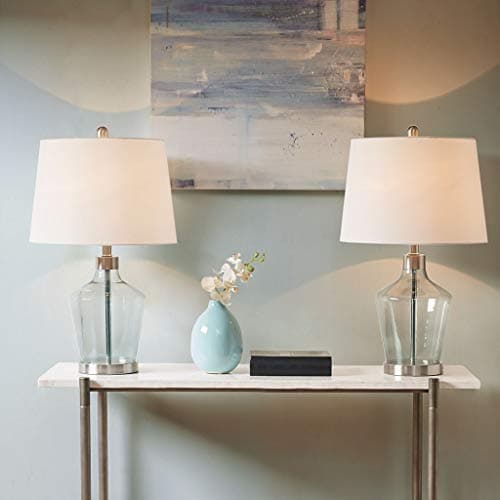 Harmony Table Lamp Set of 2 Grey See Below
