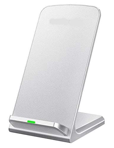 YAOJIN Wireless Charging Pad for Mobiles for Apple iPhone 8,8 Plus,iPhone X,Samsung Galaxy S8,S9,S7,Note 8,Note 5 [White] (Without Adapter)