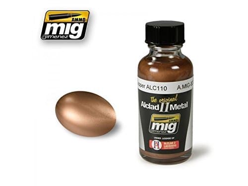 Mig Jimenez 30ml Alclad Copper Paint # 110 by MIG