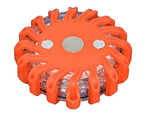 Car Warning Light, UNKNOK Rechargeable Strobe Car Safety Beacon Light Flares Emergency SOS LED Lights with Magnetic Base, Perfect Light for Road Traffic accidents, Breakdowns, Road & Water Hazards