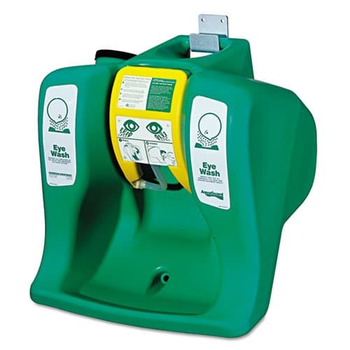 (6 Pack Value Bundle) GUAG1540 AquaGuard Gravity-Flow Portable Eyewash, 16gal