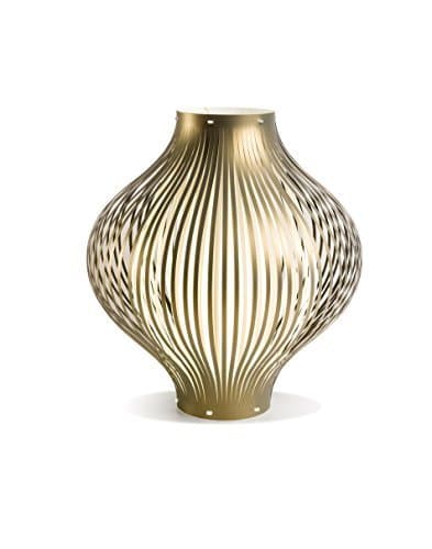 VITA Bispace Table/Bedside Lamp - Reversible (Black/Gold) Lamp Shade - UK Plug