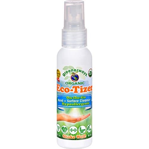 Greenerways Organic Eco Tizer Counter Display - 2 oz - Case of 12 - 95%+ Organic -