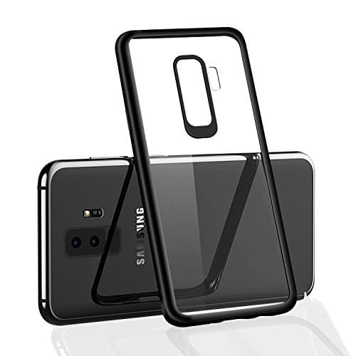 Samsung Galaxy S9 PLus Slim Case, Jricoo Galaxy shell Shock Absorption TPU Clear Case for Samsung Galaxy S9 Plus (2018)-Black