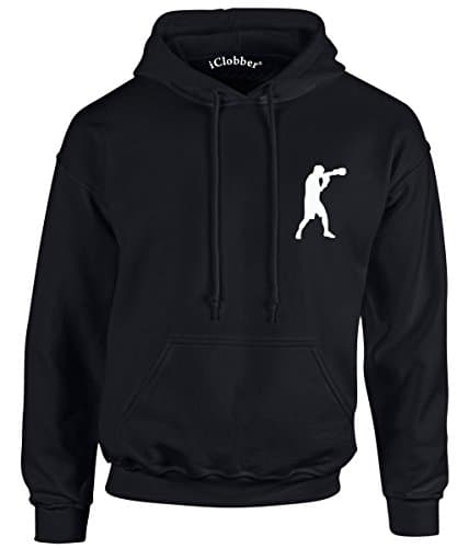 iClobber Personalised Boxing Hoodie Front and Back Design