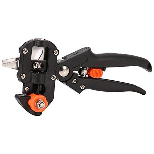 Garden Tool Grafting Machine with 2 Blades Gadening Tree Tools Secateurs Scissors Grafting Bonsai Tool Cutting Pruner