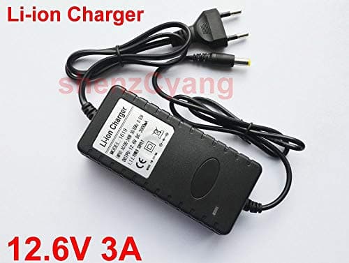 Muccus 1PCS 12.6 V 3A 18650 Lithium Battery Pack Charger 3 String Constant Current Constant Voltage 12V Polymer Lithium Charger - (Plug Type: EU Plug)