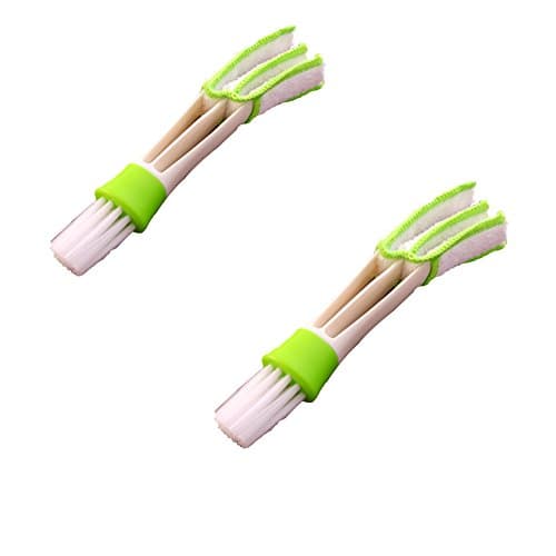 Dryer Vent Cleaning Brush for Keyboard, Window and others-Multi Use Brush (2, green)