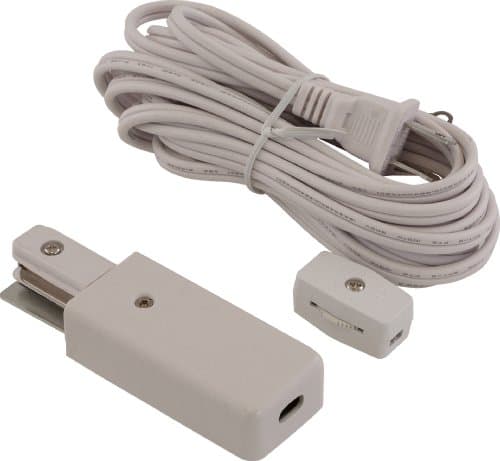 Liteline WE6110-WH Wire End For Track Fixtures, White