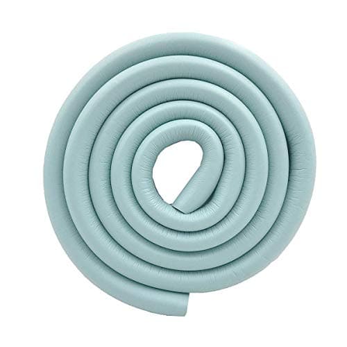 Baby Edge Protector, L Shape Extra Thick Furniture Table Edge Protectors Foam Baby Safety Bumper Guard 2 M (Light Green)