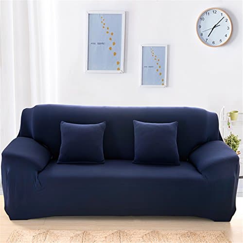 Stretch Elastic Fabric Sofa Slipcovers 3 Seater Protectors Sofa Couch Covers Washable Easy Fit