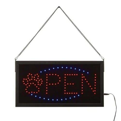 Petedge Business Builders Value LED Open Sign