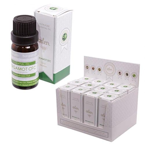 Puckator Eden Bergamot Scented Natural Essential Oil 10ml Oils for Diffusers Home Diffuser - Home Winter Essentials - Bedroom Accessories - Aromatherapy Diffuser Gifts - Room Fragrance Aromatic Oil