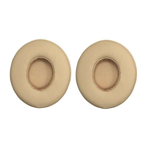 OHF Memory Foam Replacement Earpads Ear pad Ear Cushions For Beats Simple Wired and Wireless Ear Headphones Over Ear Headphones (Golden solo 2.0)