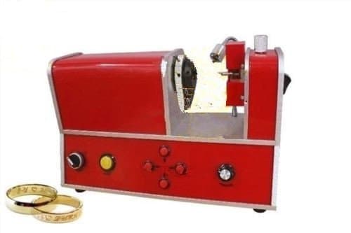 Canty wang 70W High Precision Inside and Outside Ring Engraver / High Precision Ring Engraving Machine / High Precision Words Engraving Machine with Computer Control 0.3mm Depth (220V)