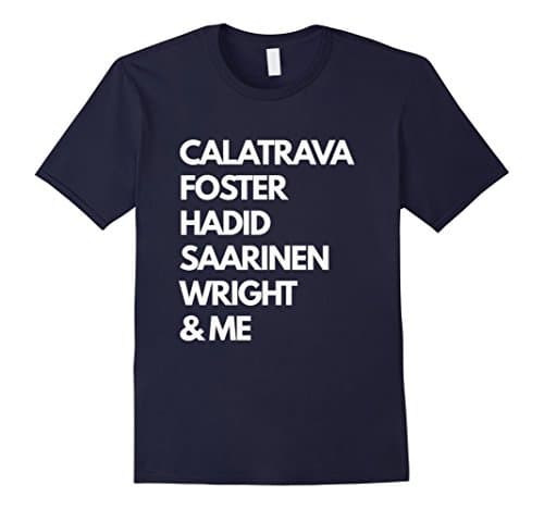 Men's Architect Architecture T-shirt Large Navy