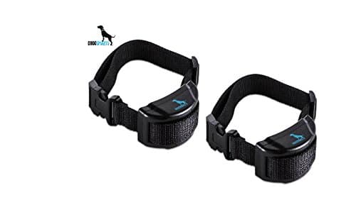 DoggSmarts Bark Collar - Harmless Effective No Bark Collar with Beep/Shock for Small Dogs, Medium and Large up to 120 pounds 2 pack