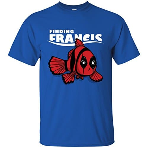 Finding Francis T-Shirt - Royal / X-Large