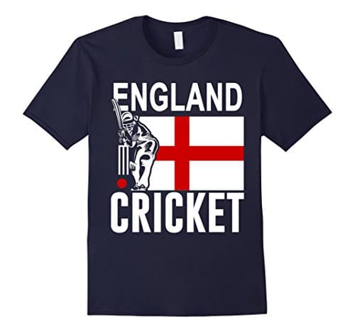 Mens England Cricket tShirt Large Navy
