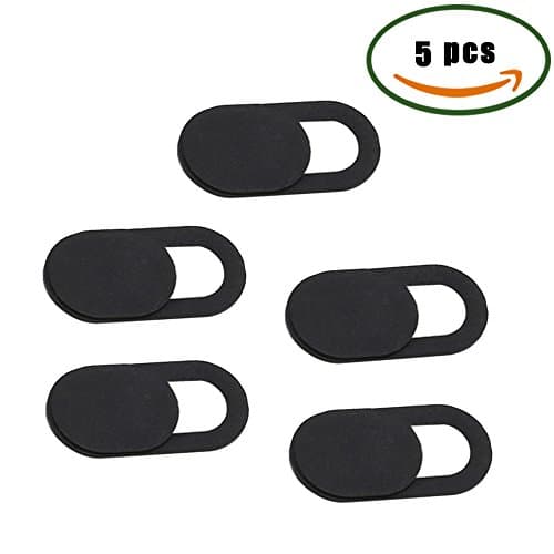Webcam Cover Slider 5PCS Ultra Thin Privacy Camera Blocker（0.07mm）for TV Desktop Tablet Computer Laptop Mac iMac MacBook Pro iPad iPhone Smartphones by INNKER