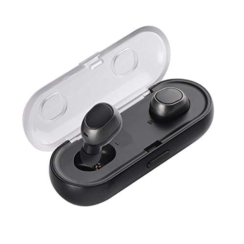 Wireless TWS-16 Stereo APT-X Sound Bluetooth Earphone Headphone With Charger Box Grey