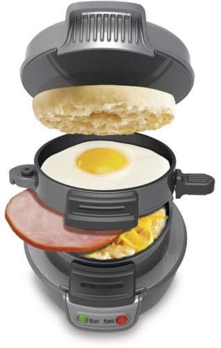 NEW Hamilton Beach 25475A Breakfast Sandwich Maker Kitchen Counter Top Press
