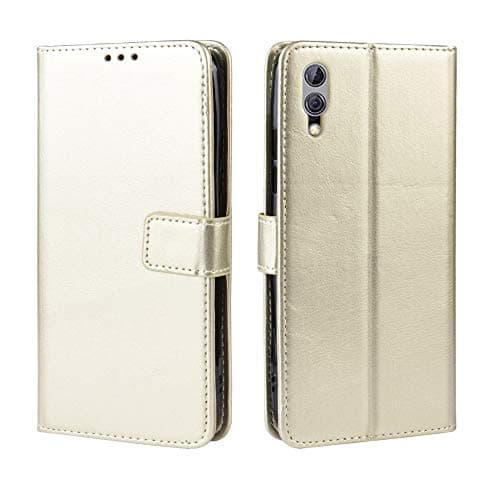 Scheam PU Leather Wallet Case compatible with Xiaomi Black Shark 2 Black Shark 2 Pro, Protective Phone Case with [Stand Function] [3Card Slots] [Photo Storage]