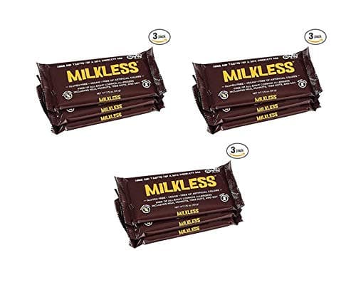 Milkless Vegan Chocolate Bars (3 Pack) (3 Pack (9 Count))