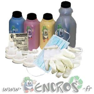 TONER KIT-Pack Refill Toner Compatible OKI C7000 4 colors -Laser