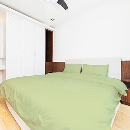 Egyptian Cotton Feel - 1800 THREAD COUNT BLEND 4 PIECE BED SHEET SET (Twin / Twin XL, Green)