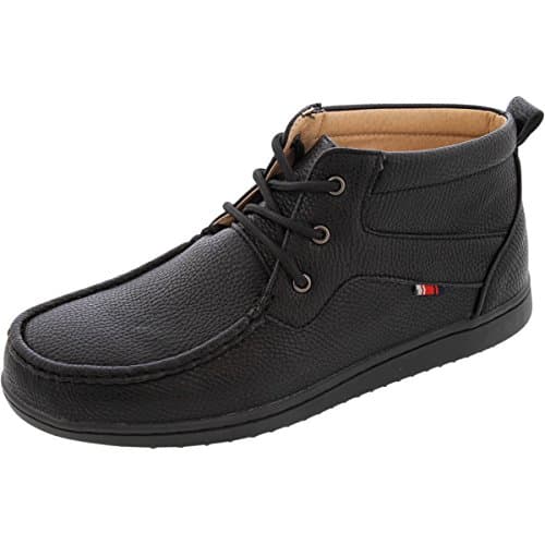 Phat Classic - Men's Daniel Wall Moc Toe Chukka Boot - Black - 10.5
