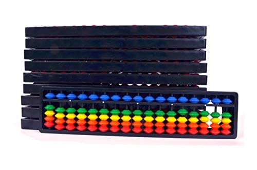 Djuize Abacus Multicolor 17 Rod - Set of 10