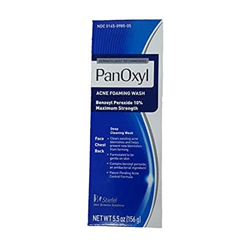 Panoxyl Foaming Acne Wash Maximum Strength 55 Oz (Pack Of 2)