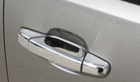 CADILLAC ESCALADE REAR HATCH CHROME HANDLE COVER 2007 THRU 2014
