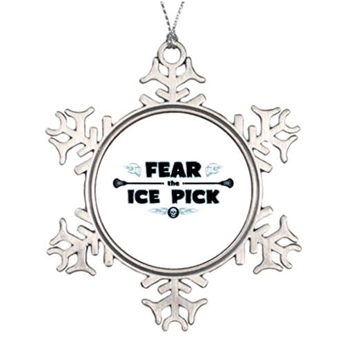 Huky Tree Branch Decoration Ice Pick - blue Tree Decorations