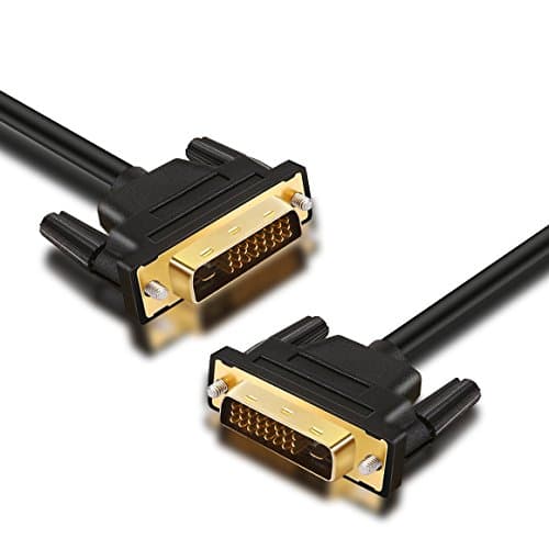 LinRui DVI Cable, DVI-D 24+1 Pin Full Dual Link Monitor (5m)