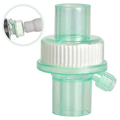 Bacterial Viral Filter, 2× Bacterial Filter for Breathing Tube Machine Accessories