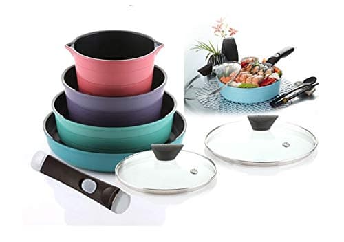 [NEOFLAM] Midas 9 Piece Cookware Set (21227010) cook ware kitchen item