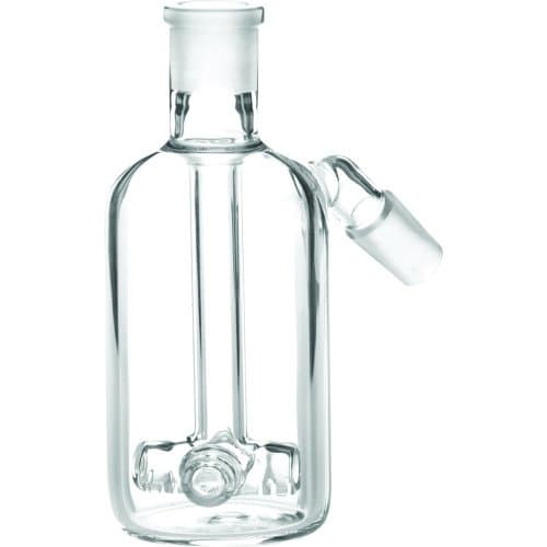 SCIENTIFIC LAB EQUIPMENT 12-741, ASH HOLDER X-CROSS DIFFUSED 45 ANGLED JOINT CLEAR MALE 14MM