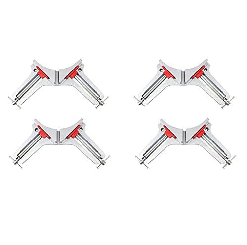 4pcs Enlarge Thickening 90 Degree Right Angle Miter Corner Clamp 3" Capacity corner Tool Jig by TOPODO