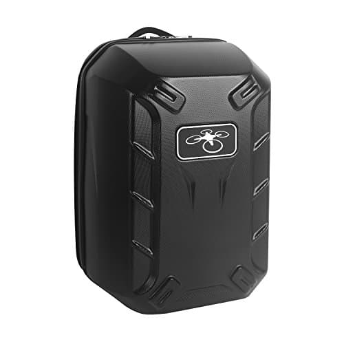 Waterproof Traveling Backpack Hard Carrying Case Bag for DJI Phantom 3 Professional, Advanced, Standard, 4K Quadcopter Drone and Accessories-Such as Remote Controller, 3 Batteries, Charger, propellers