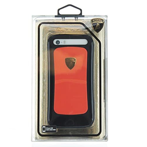 Lamborghini Diablo-D2 Orange and Black Bumper Case for Iphone 5 and 5s